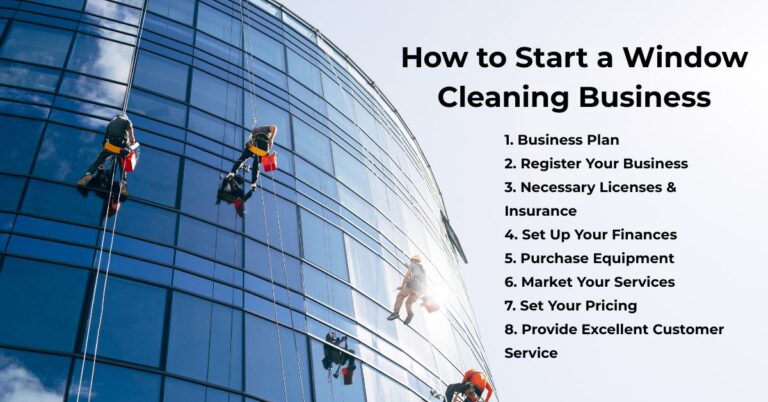 How to Start a Window Cleaning Business